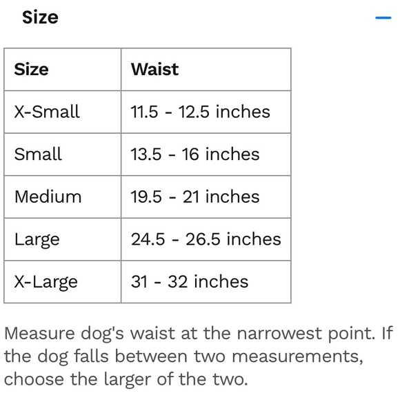 NWT Pet Dog Frisco Washable Dog Diaper Male Wraps Size Small #dogdiaper - Picture 3 of 3